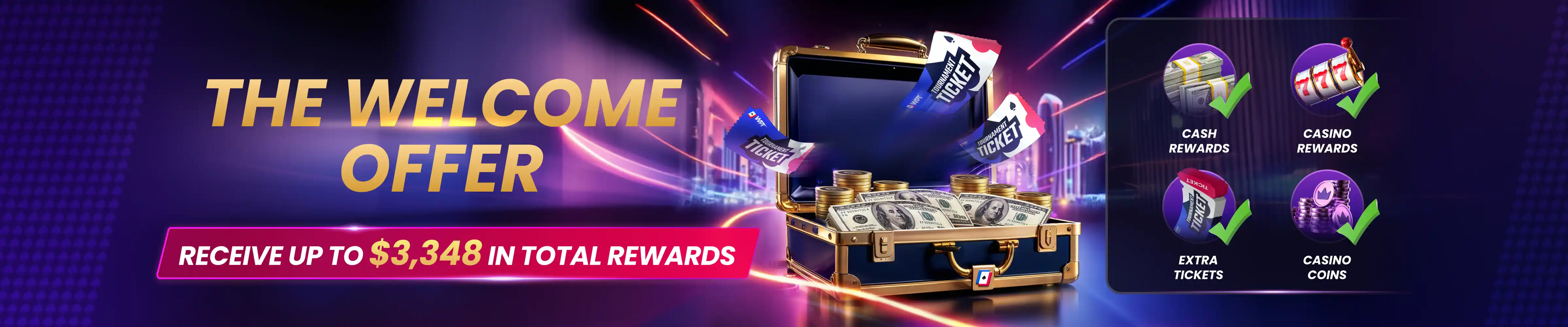 Grab Our Best Ever Welcome Offer