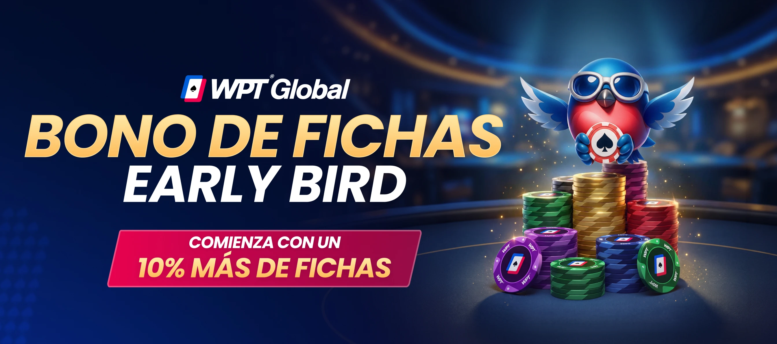 Bono de Fichas Early Bird