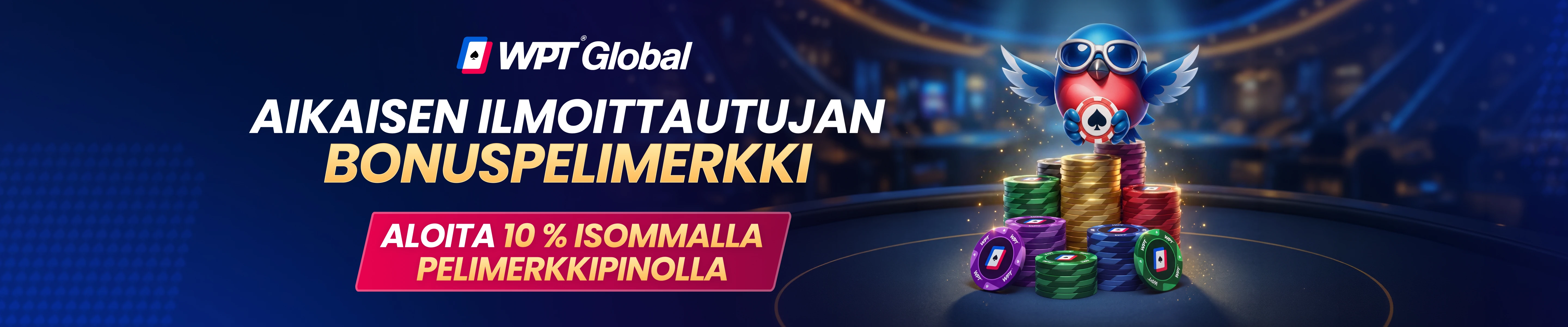 Aikaisen ilmoittautujan bonuspelimerkit